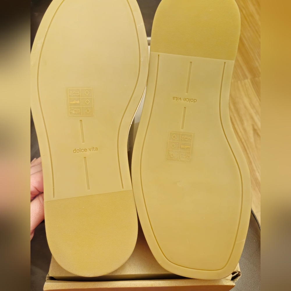 Dolce Vita Rosco Flat Sandals vorv Stella Size 8.5 (Condition Noted in Descript. - Picture 13 of 15